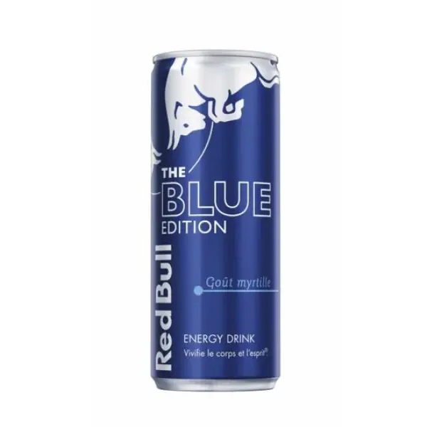 RED BULL goût myrtille