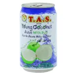 TAS Young Coconut Juice With Pulp – 310 ml
