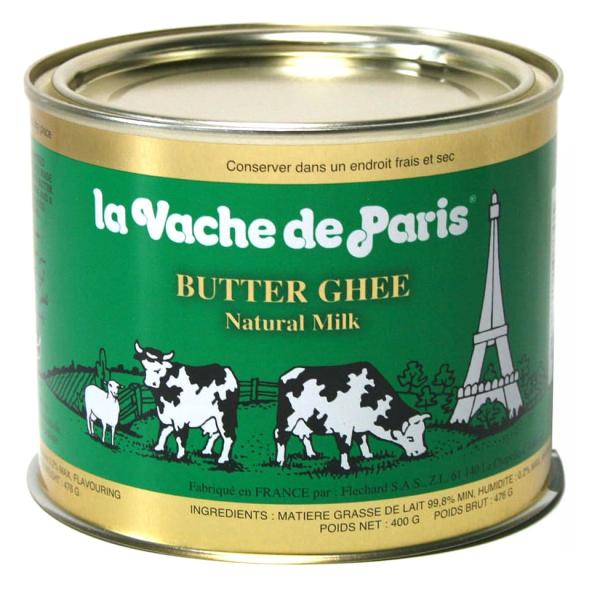 Butter ghee beurre clarifié - La vache de Paris - 400 g