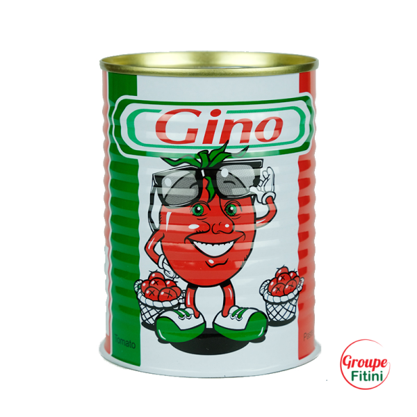 DOUBLE CONCENTRE DE TOMATES 400G GINO