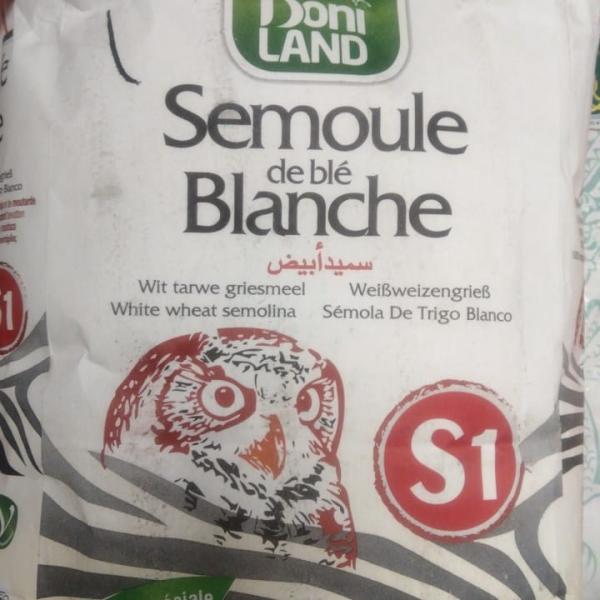 Semoule de blé blanche 5KG