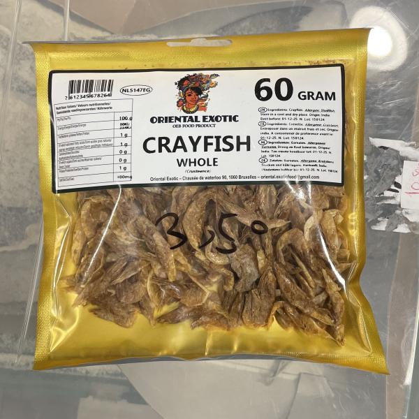 Crayfish whole 100g
