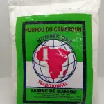 Fufu (foufou) du Cameroun Farine de Manioc 1kg