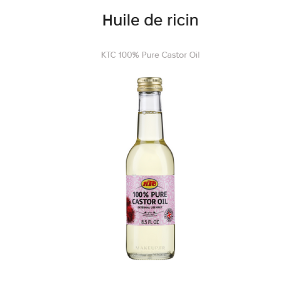Huile de ricin