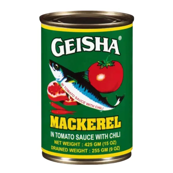 Geisha mackerel -  sauce tomate  chili